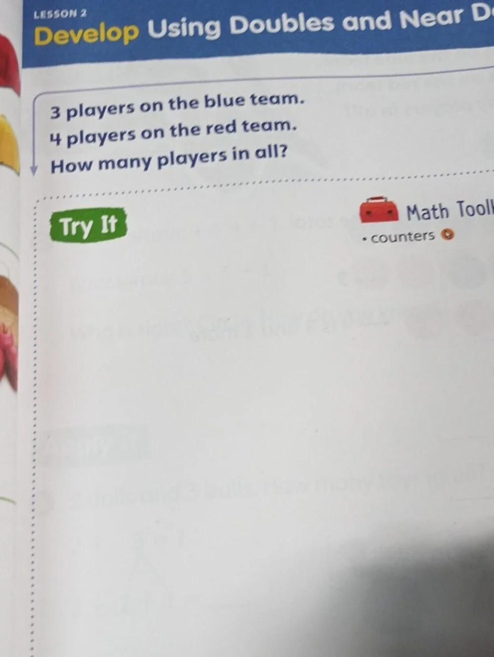 Mathematics Workbook - Red/Cream Cover (Grade 1, Volume 1)
